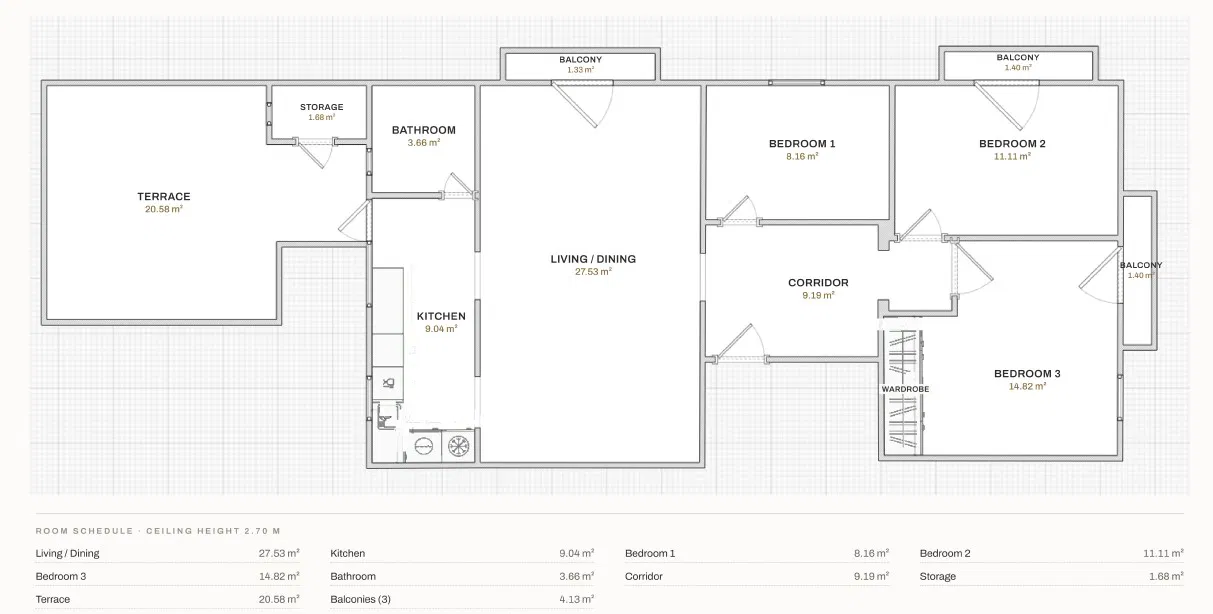 Exclusive Santa Catalina apartment with private terrace-21
