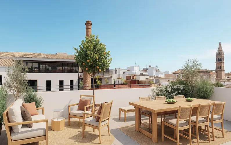 Exceptional penthouse with spacious terraces and unparalleled views