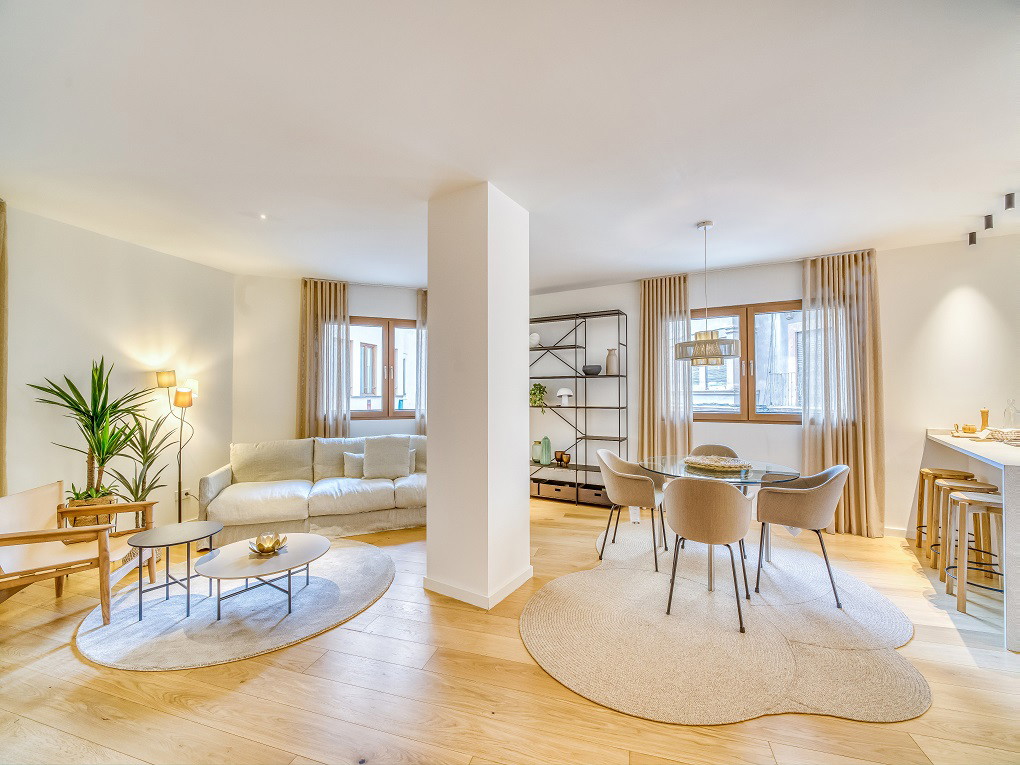 Newly-built flat with private roof terrace