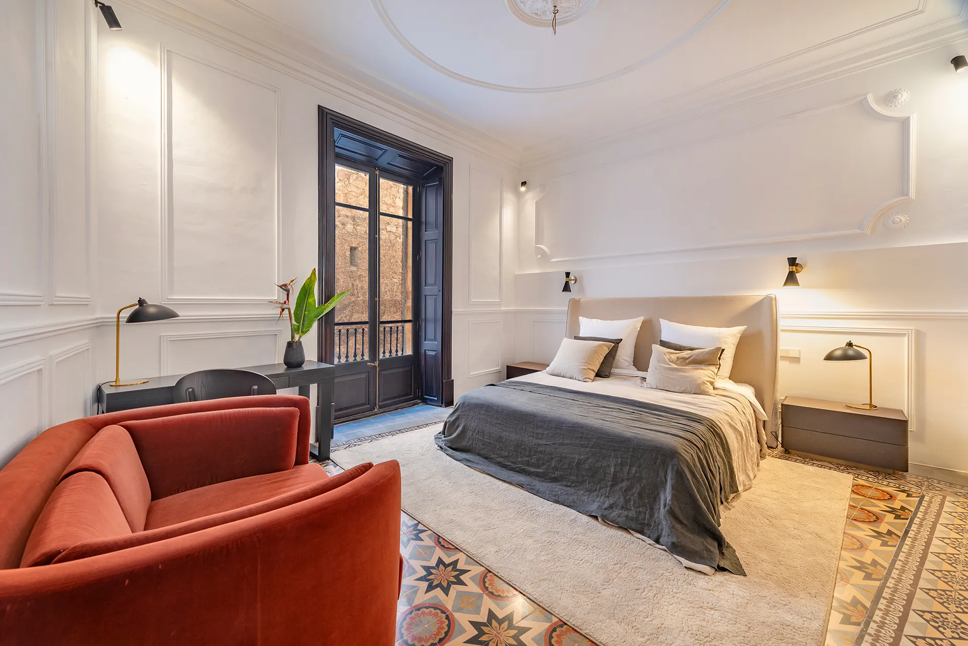 Elegant i sofisticada casa adossada en el cor de l'històric Sóller-15