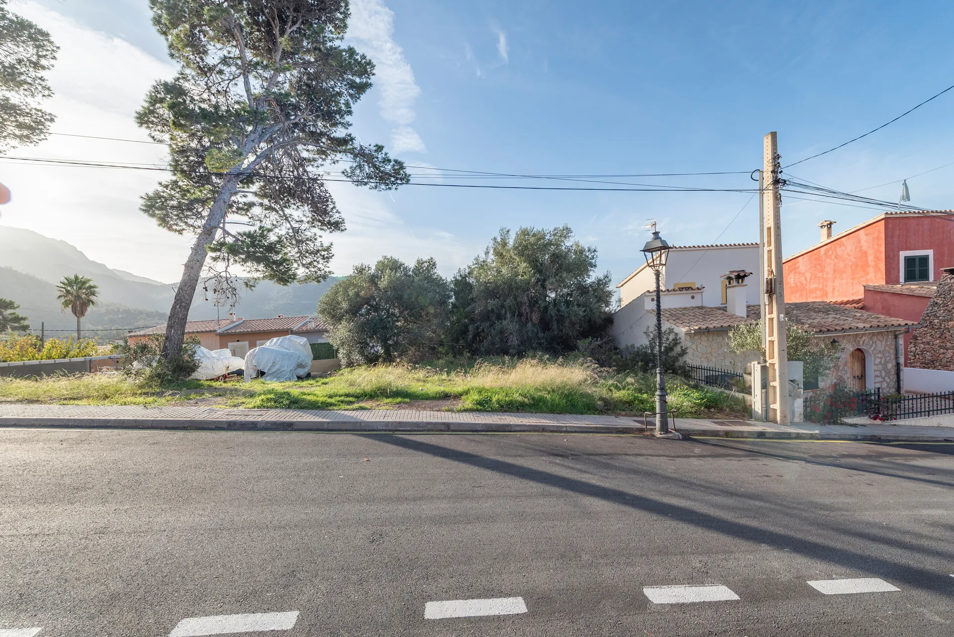 Terrain à bâtir avec vue sur la mer et permis de construire-6