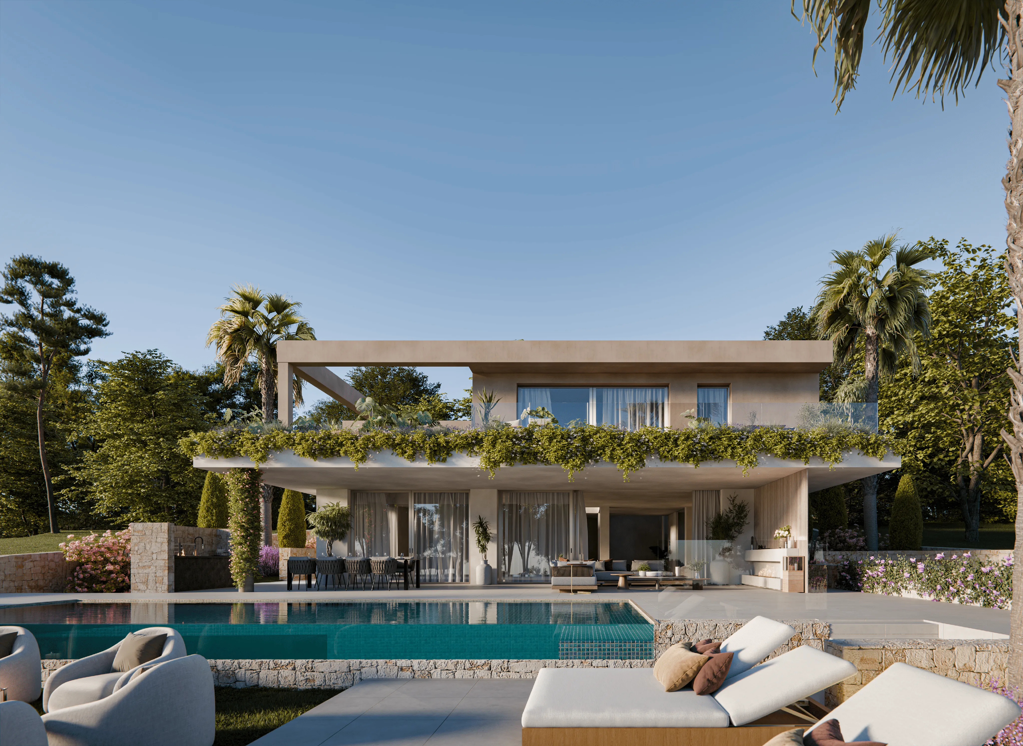 Moderne nybygget villa med enestående design nær havnen i Santa Ponsa-1