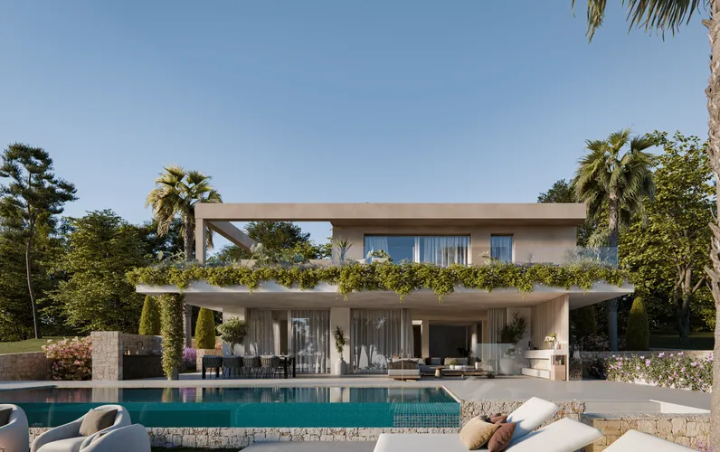 Villa moderne de nouvelle construction au design exceptionnel près du port de Santa Ponsa