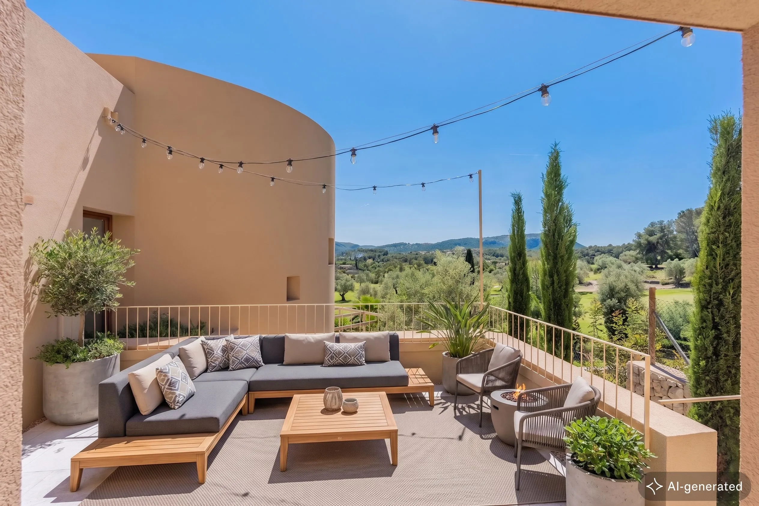 Fantastisk nybygget villa med prestigefyldt golfudsigt i Pollensa, til salg på Mallorca-29
