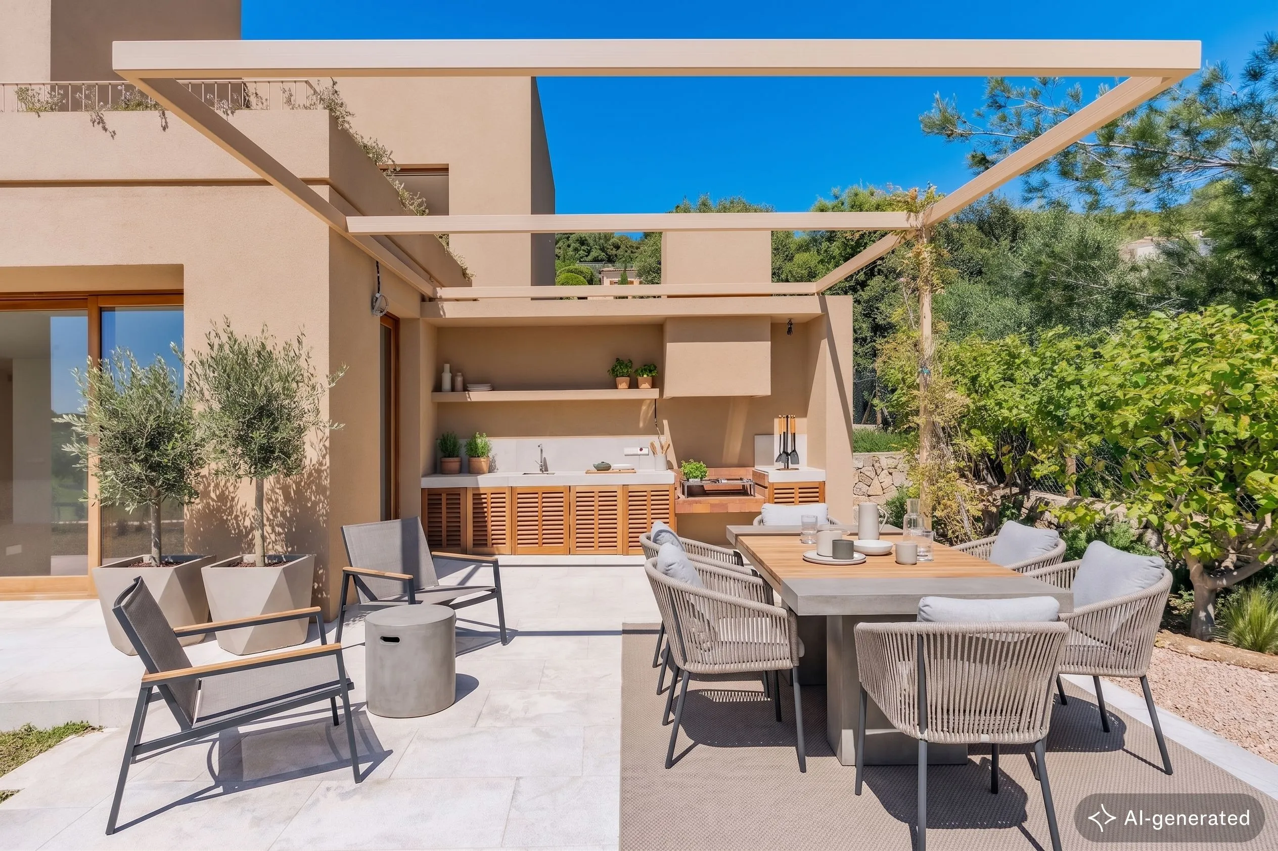 Fantastisk nybygget villa med prestigefyldt golfudsigt i Pollensa, til salg på Mallorca-20
