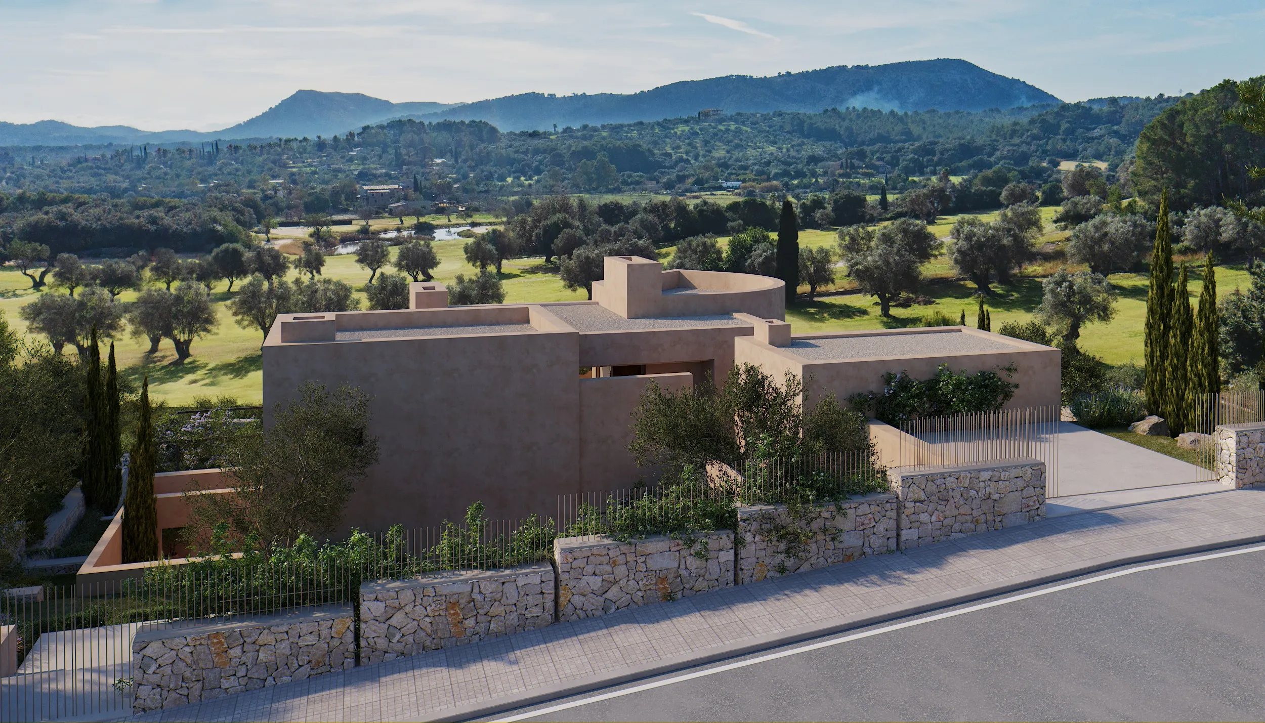 Stunning new-build villa with prestigious golf views in Pollensa, for sale in Mallorca-2