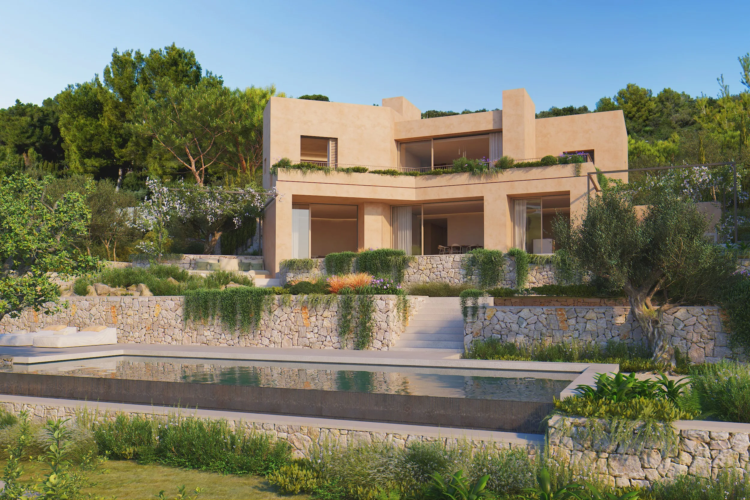Stunning new-build villa with prestigious golf views in Pollensa, for sale in Mallorca-1