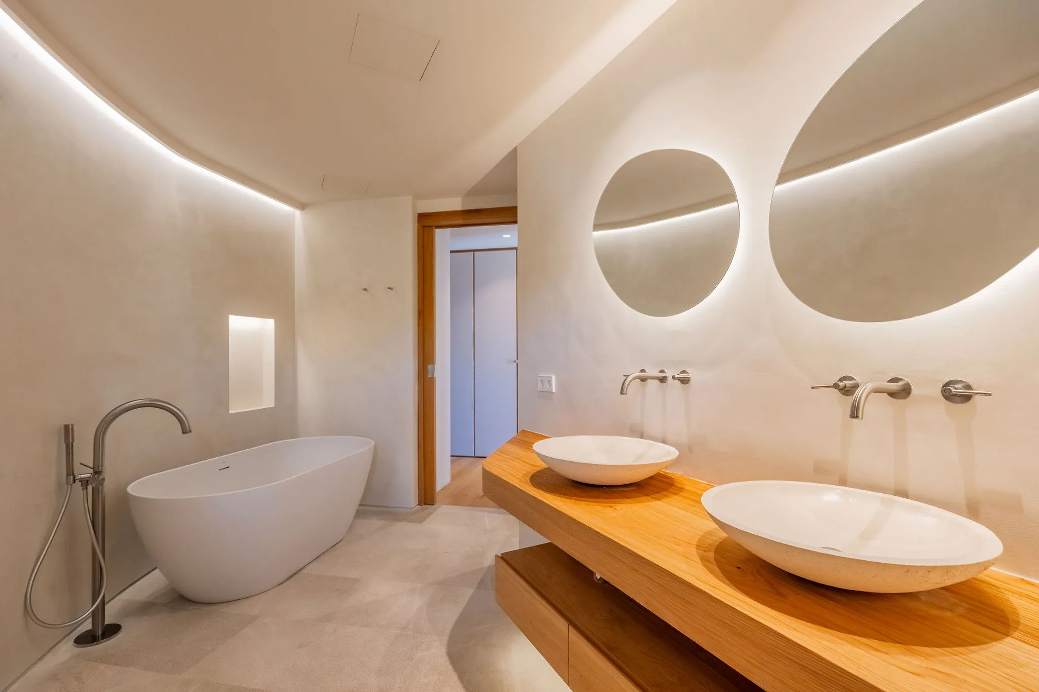Fantastisk nybygget villa med prestigefyldt golfudsigt i Pollensa, til salg på Mallorca-32