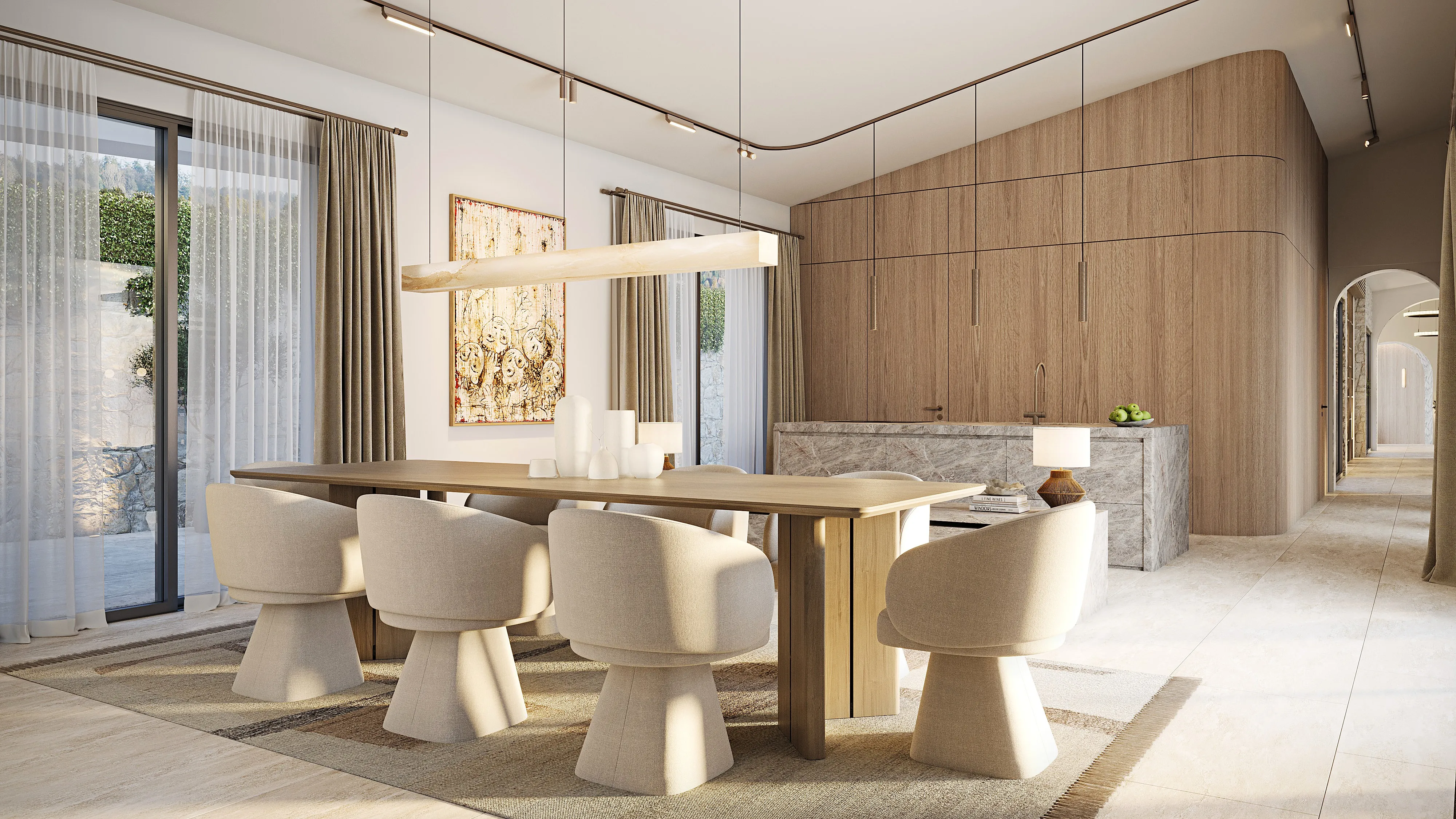 Finca met verfijnd ontwerp, uitzicht op de bergen en panoramisch uitzicht op de baai van Alcúdia-6