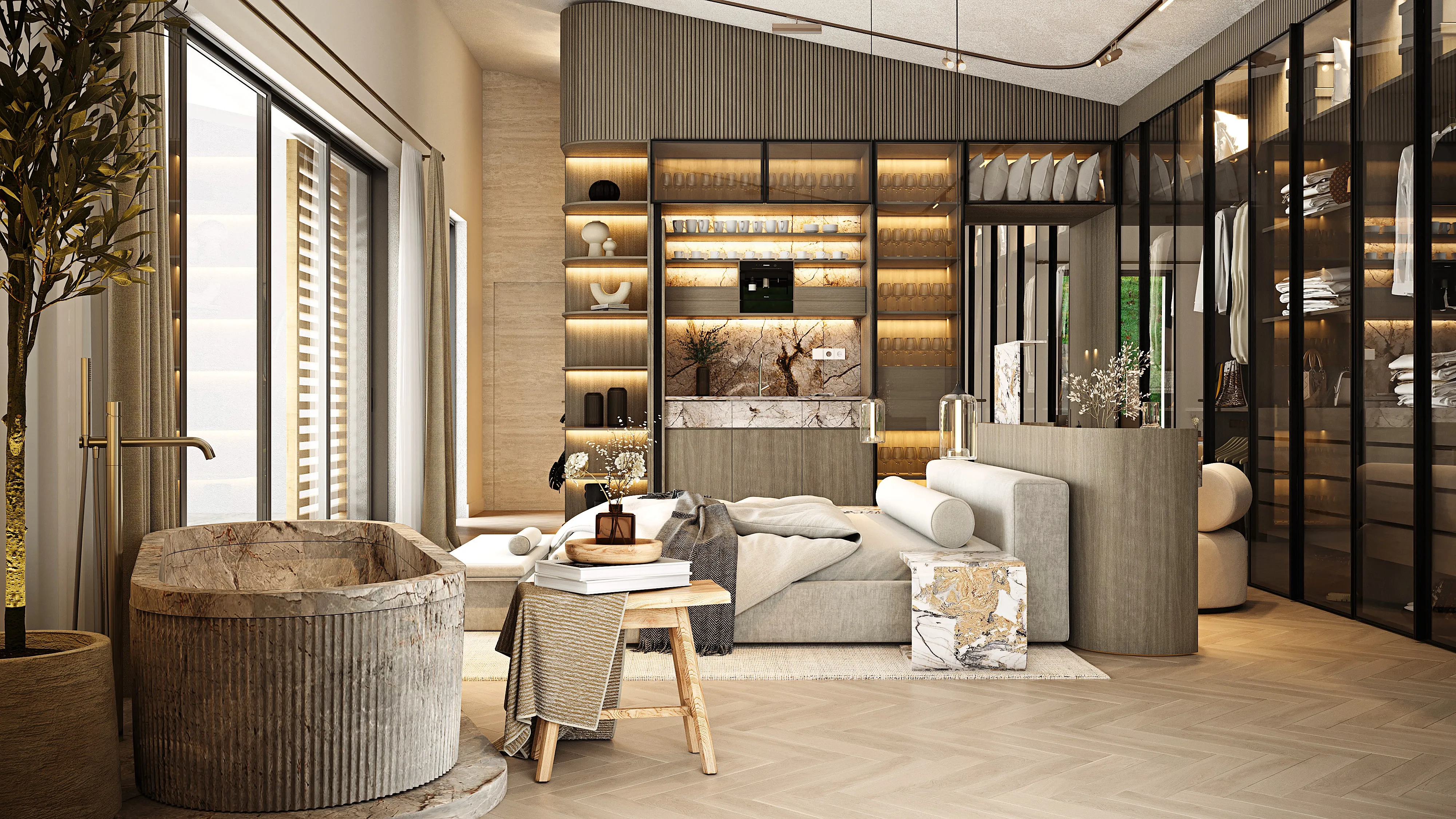 Finca de diseño sofisticado con vistas a la montaña y hasta la Bahía de Alcúdia-8