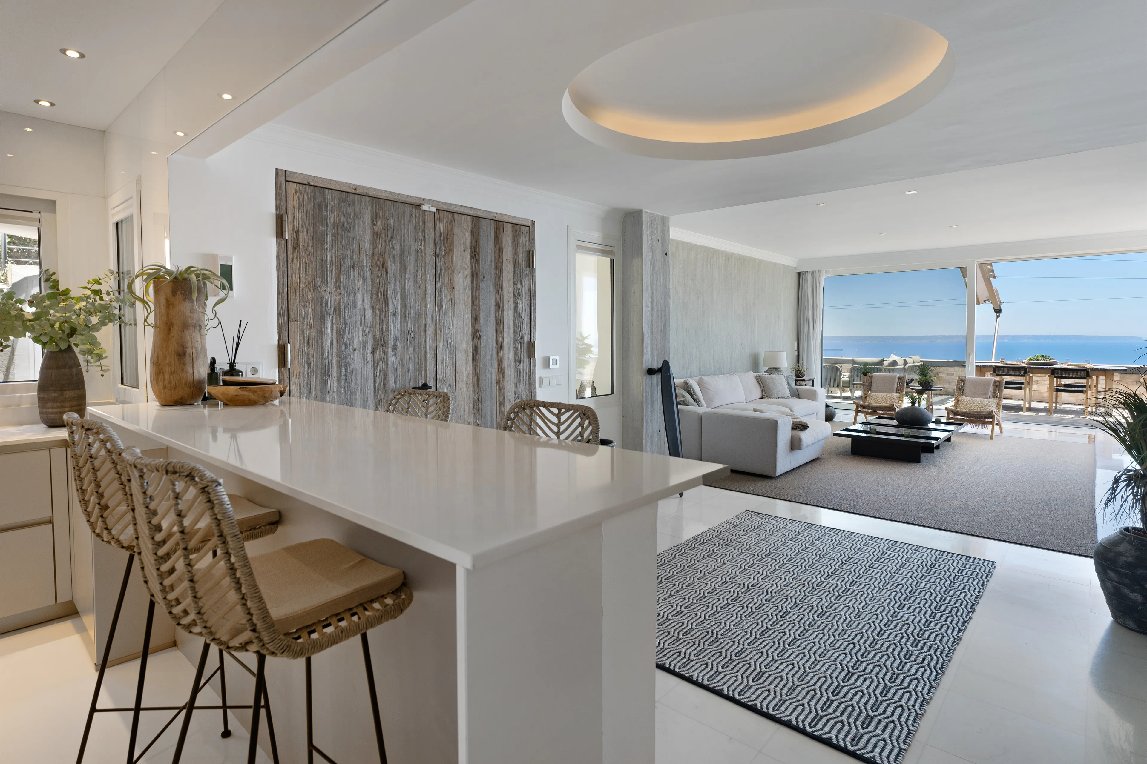 Llueix mediterrani amb vista al mar: exclusiu apartament de disseny a Gènova-7