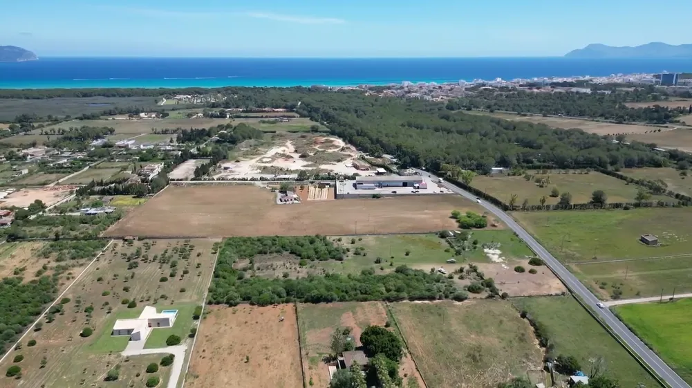 Terreny amb projecte i llicència per construir immediatament a només 2 minuts de Platja de Muro-10