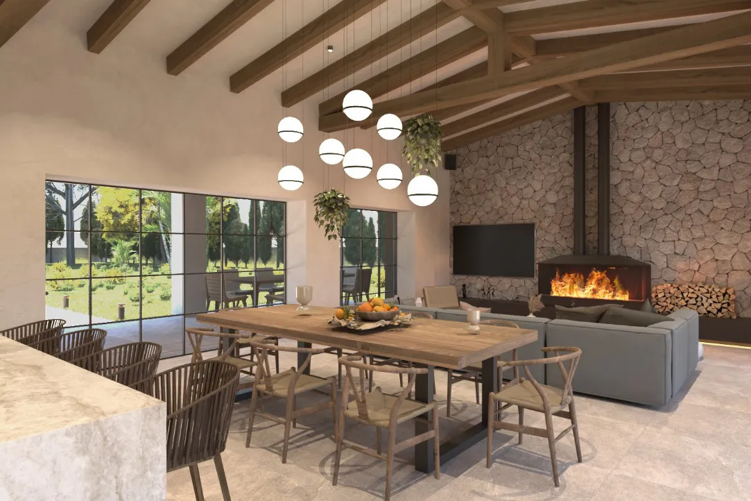 Terreno con proyecto y licencia para construir inmediatamente a solo 2 minutos de Playa de Muro-2