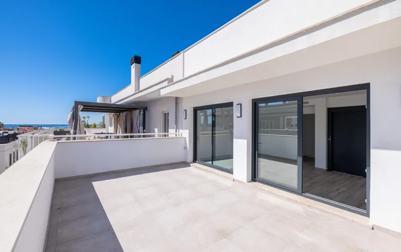 Spectaculair triplex met solarium