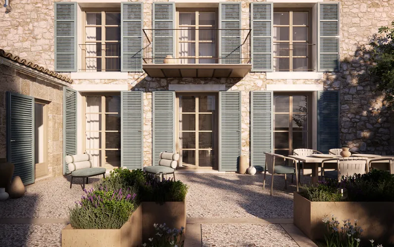 Superbe maison de village authentique rénovée avec piscine