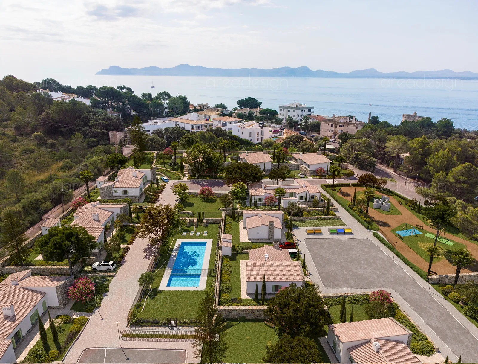 Villas neuves dans un domaine résidentiel de luxe exclusif, Puerto Alcúdia-10