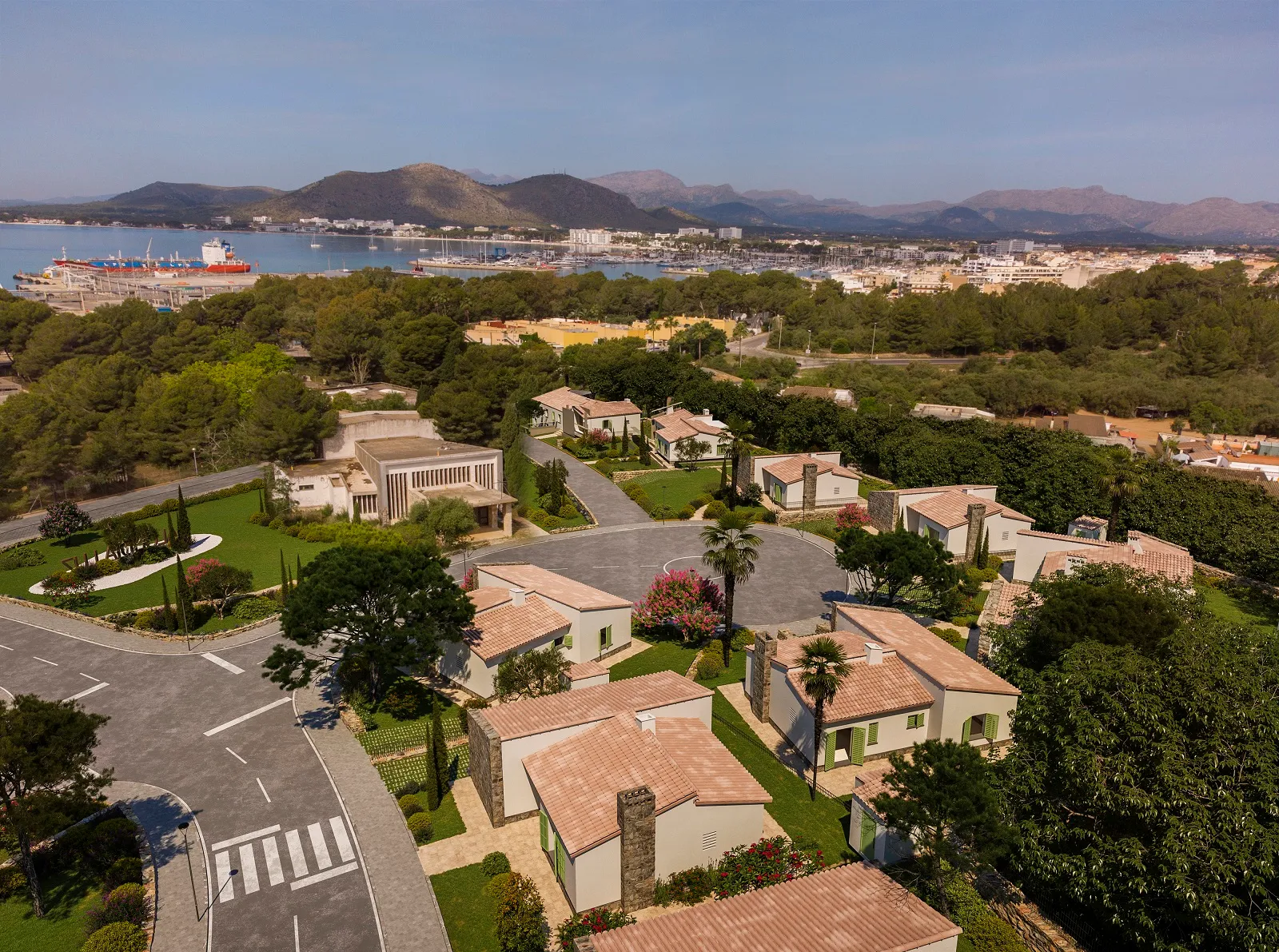 Villas neuves dans un domaine résidentiel de luxe exclusif, Puerto Alcúdia-11