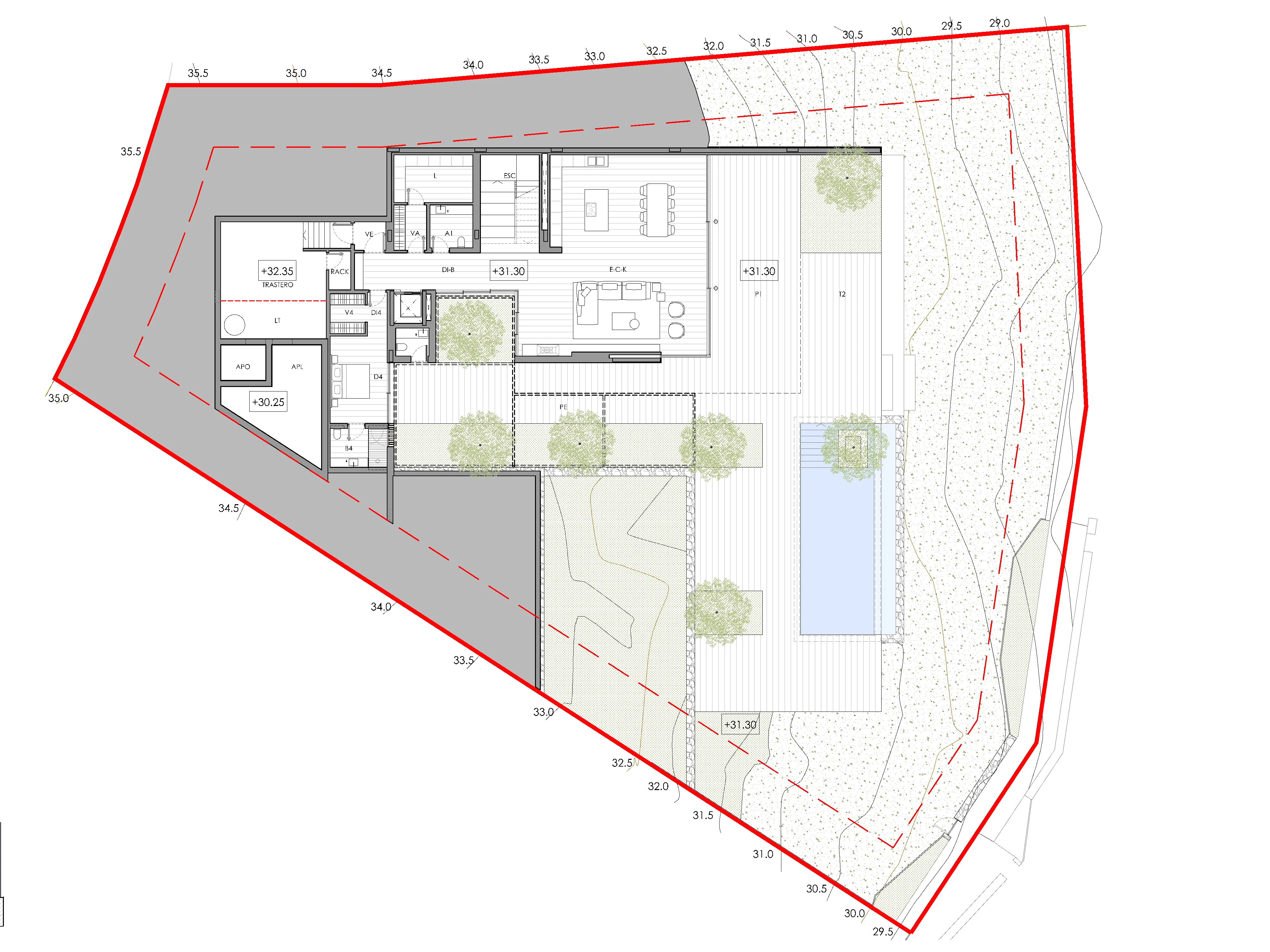 Verdemar: Designer New-Build Villa with Sea Views, Garden and Pool-14