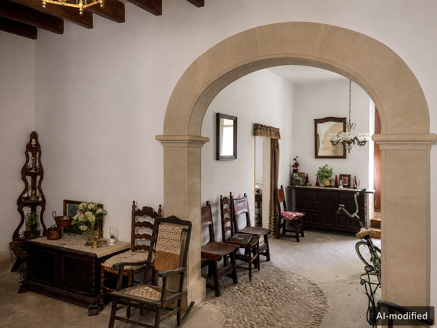 Authentic townhouse for renovation in Sineu-2