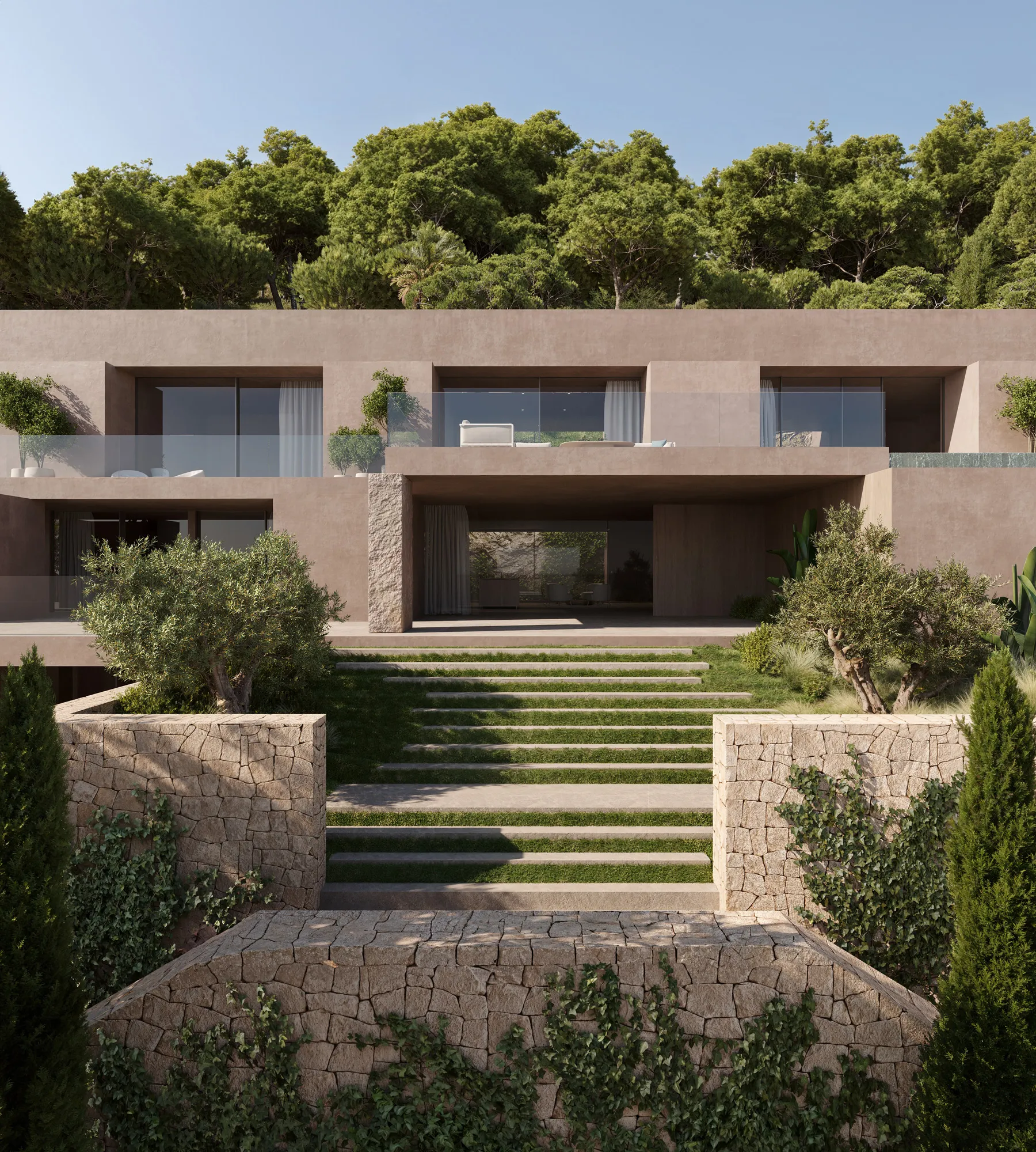 Terrain à bâtir exceptionnel avec permis de construire à Son Vida-12