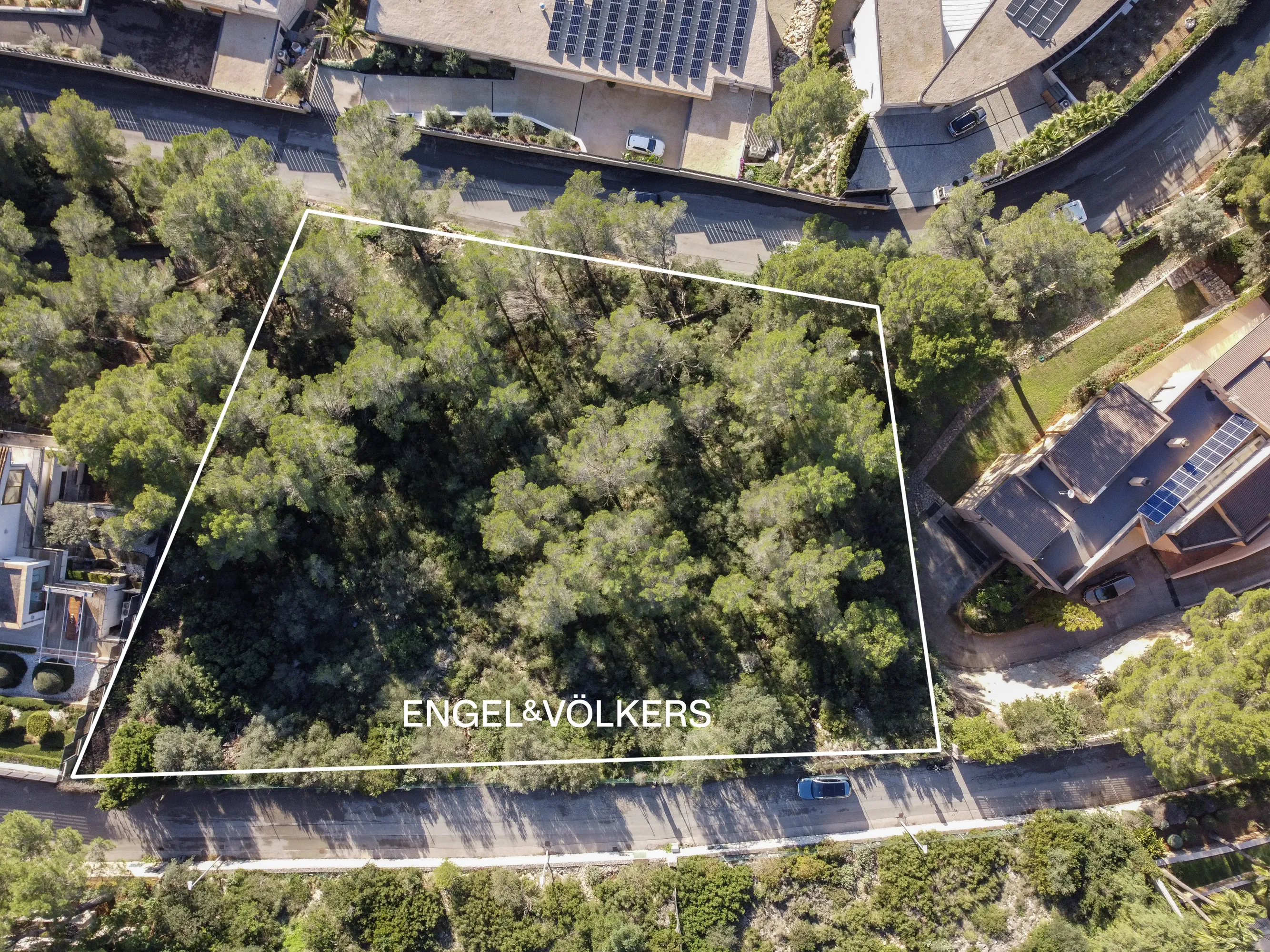 Exceptional building plot with project in Son Vida-4