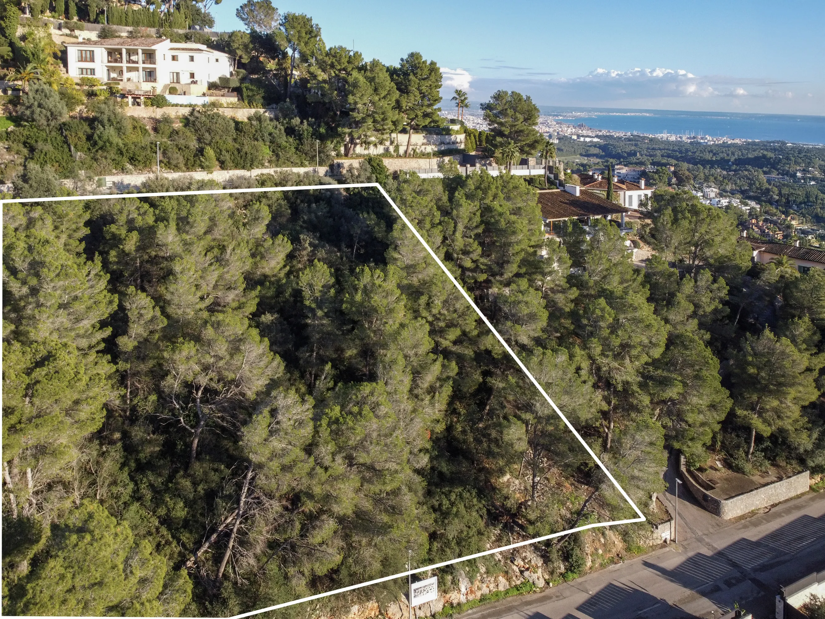 Exceptional building plot with project in Son Vida-1