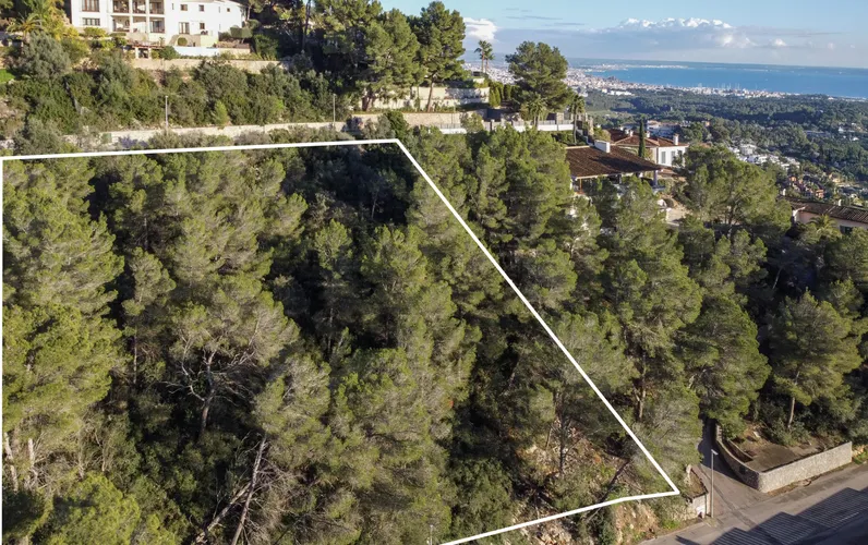 Exceptional building plot with project in Son Vida