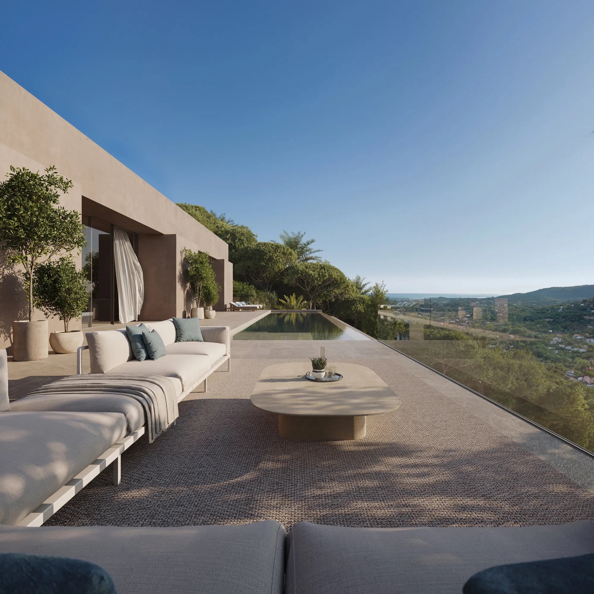 Exceptional building plot with project in Son Vida-7