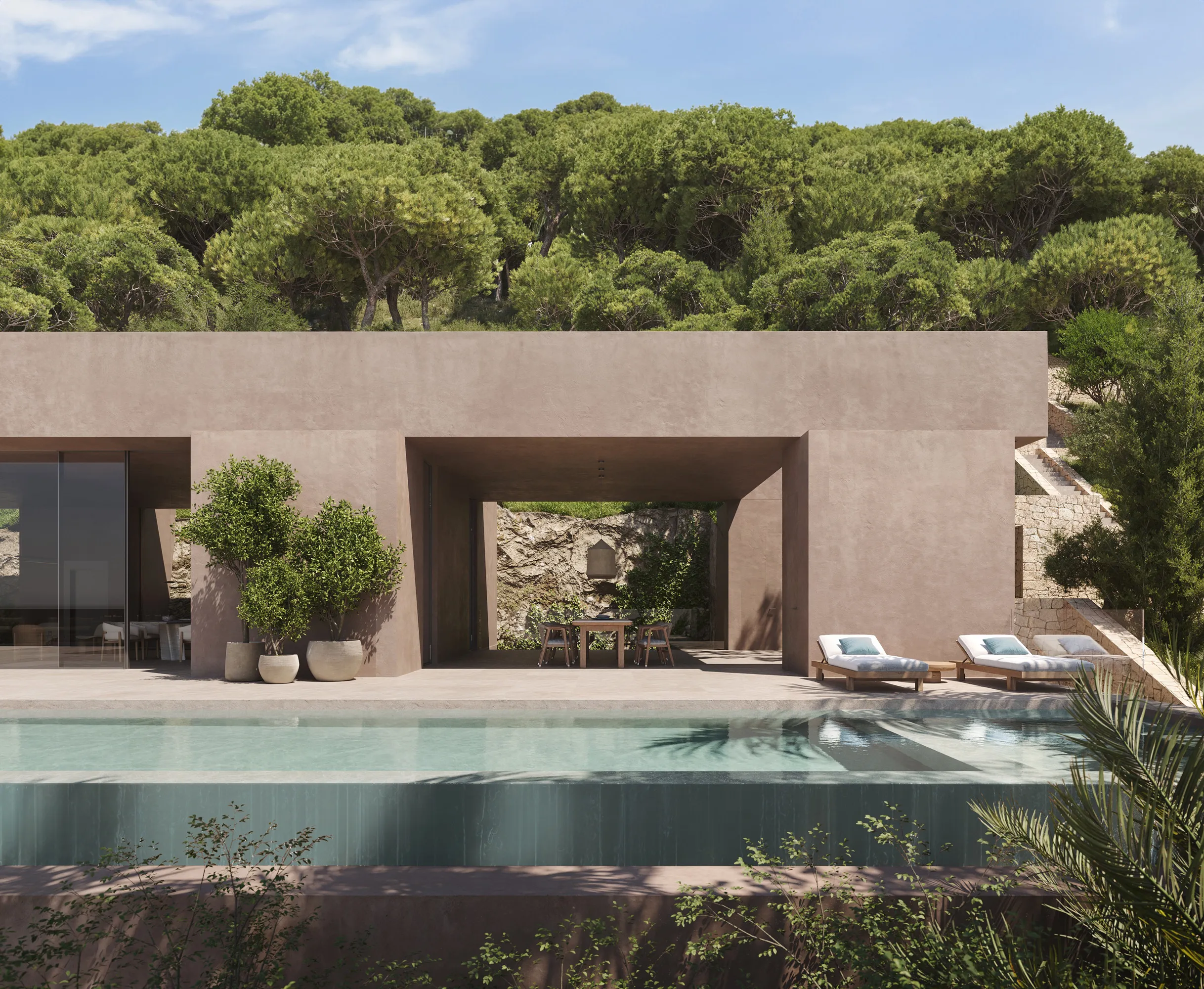 Exceptional building plot with project in Son Vida-6