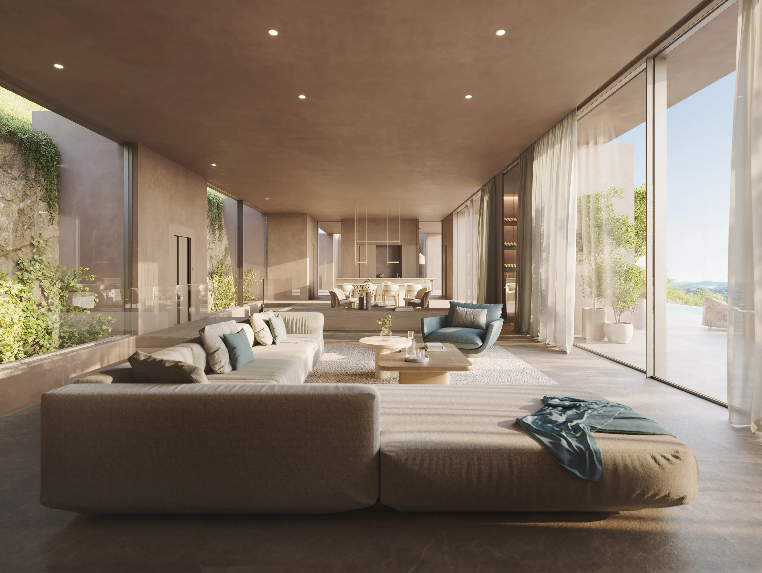 Exceptional building plot with project in Son Vida-8