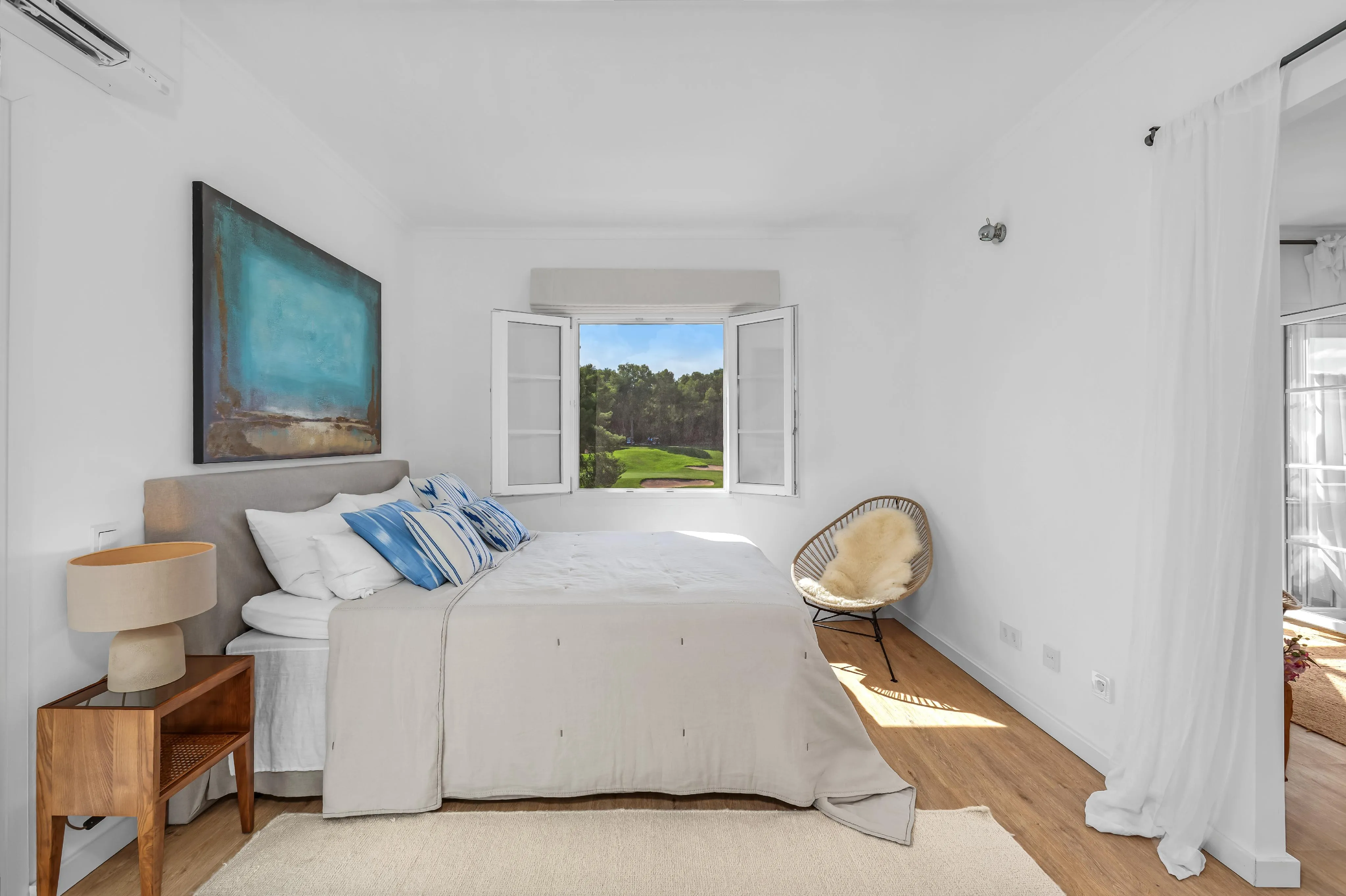 Elegant appartement met 1 slaapkamer en uitzicht op het groen en de golfbaan-9