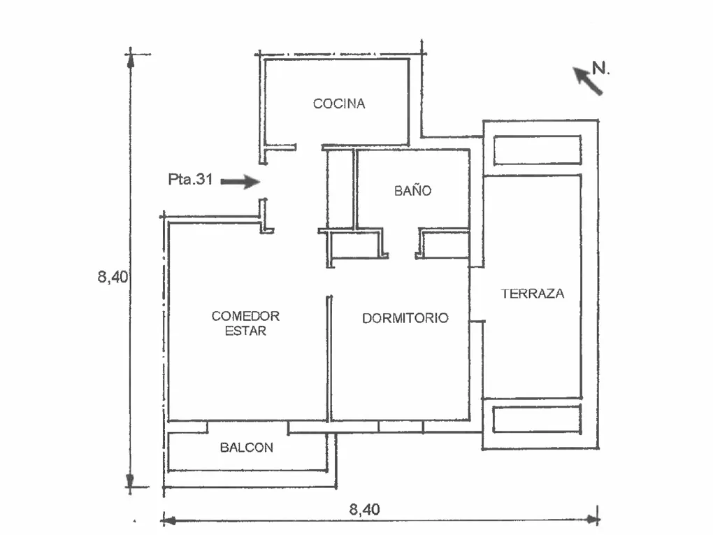 Elegant appartement met 1 slaapkamer en uitzicht op het groen en de golfbaan-16