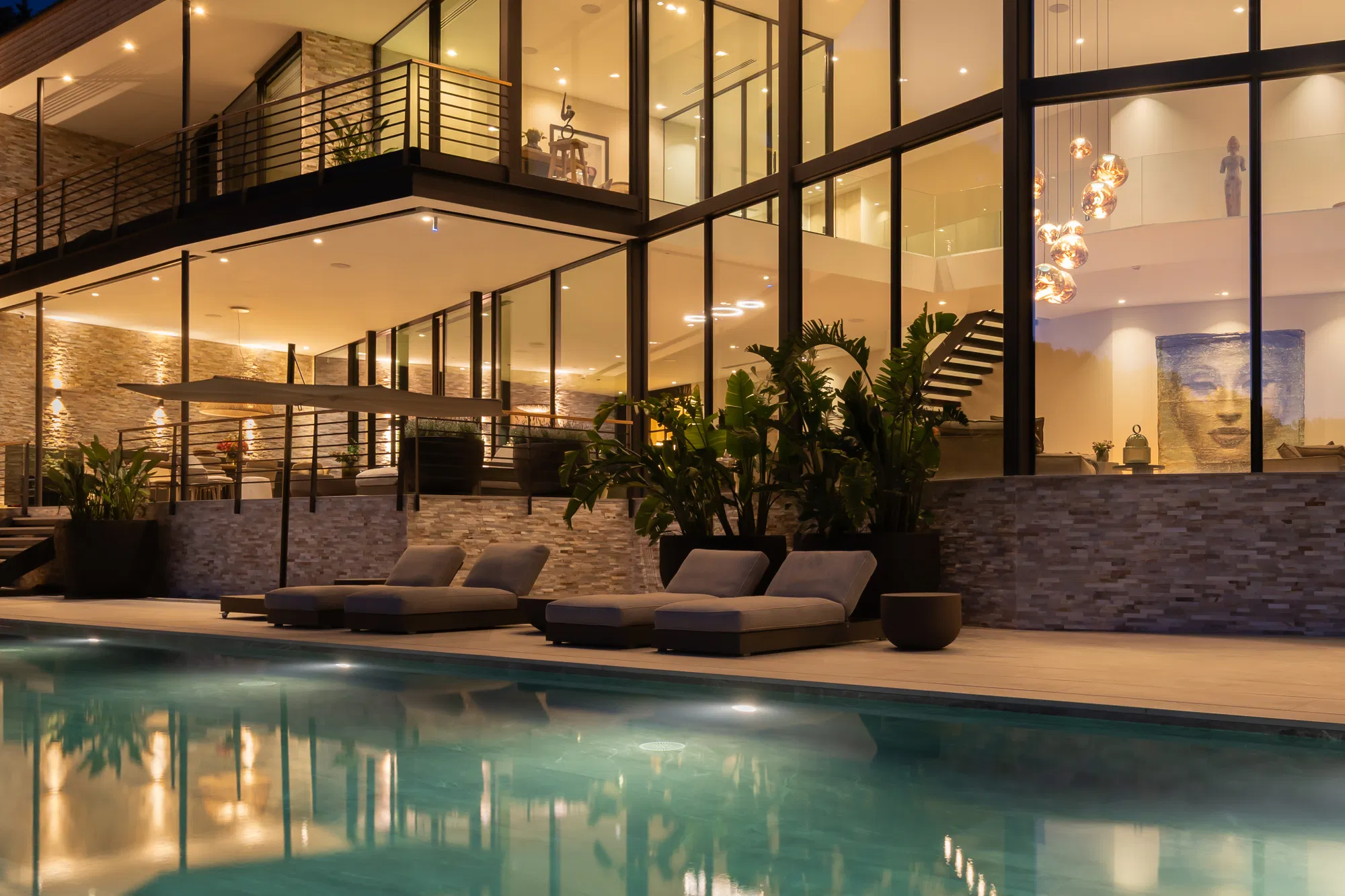 Modern designer villa with panoramic views in Son Vida-27