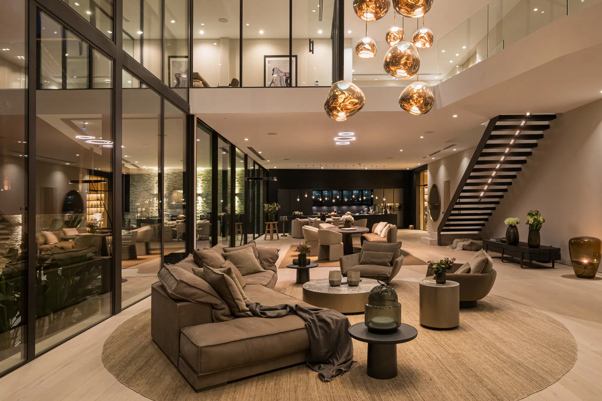Modern designer villa with panoramic views in Son Vida-24