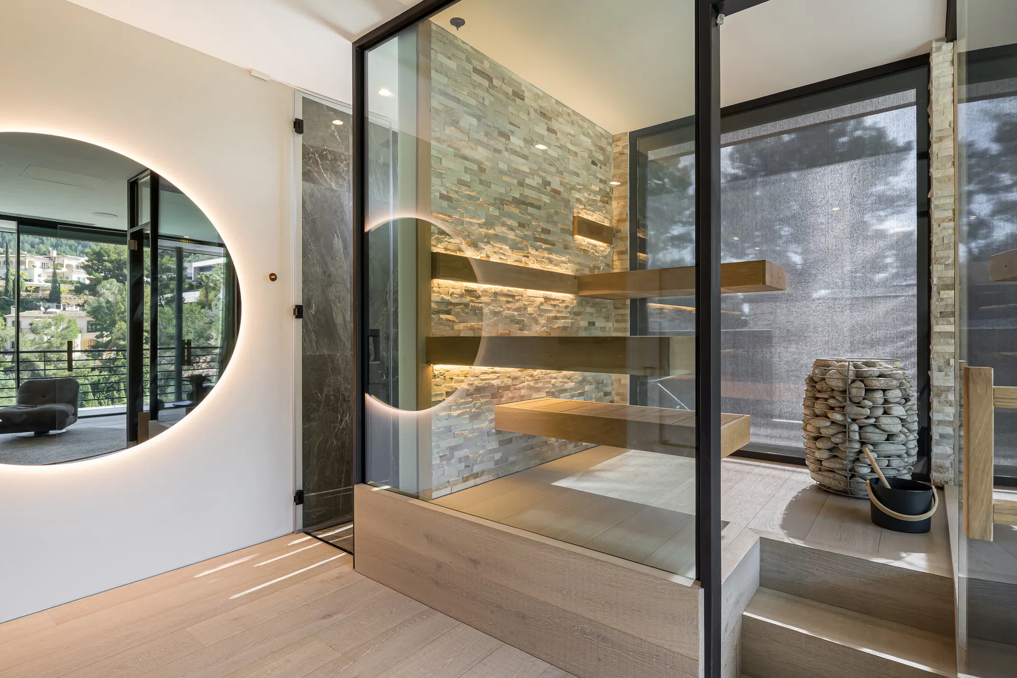 Modern designer villa with panoramic views in Son Vida-13