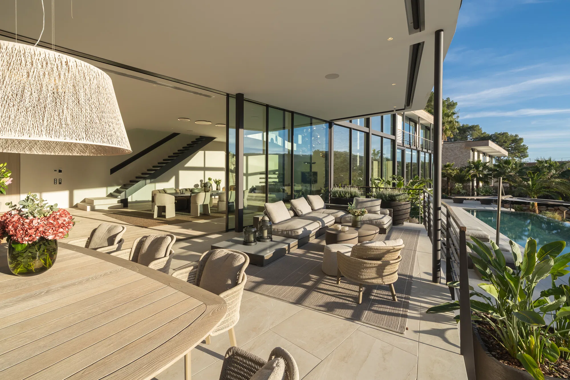 Modern designer villa with panoramic views in Son Vida-4