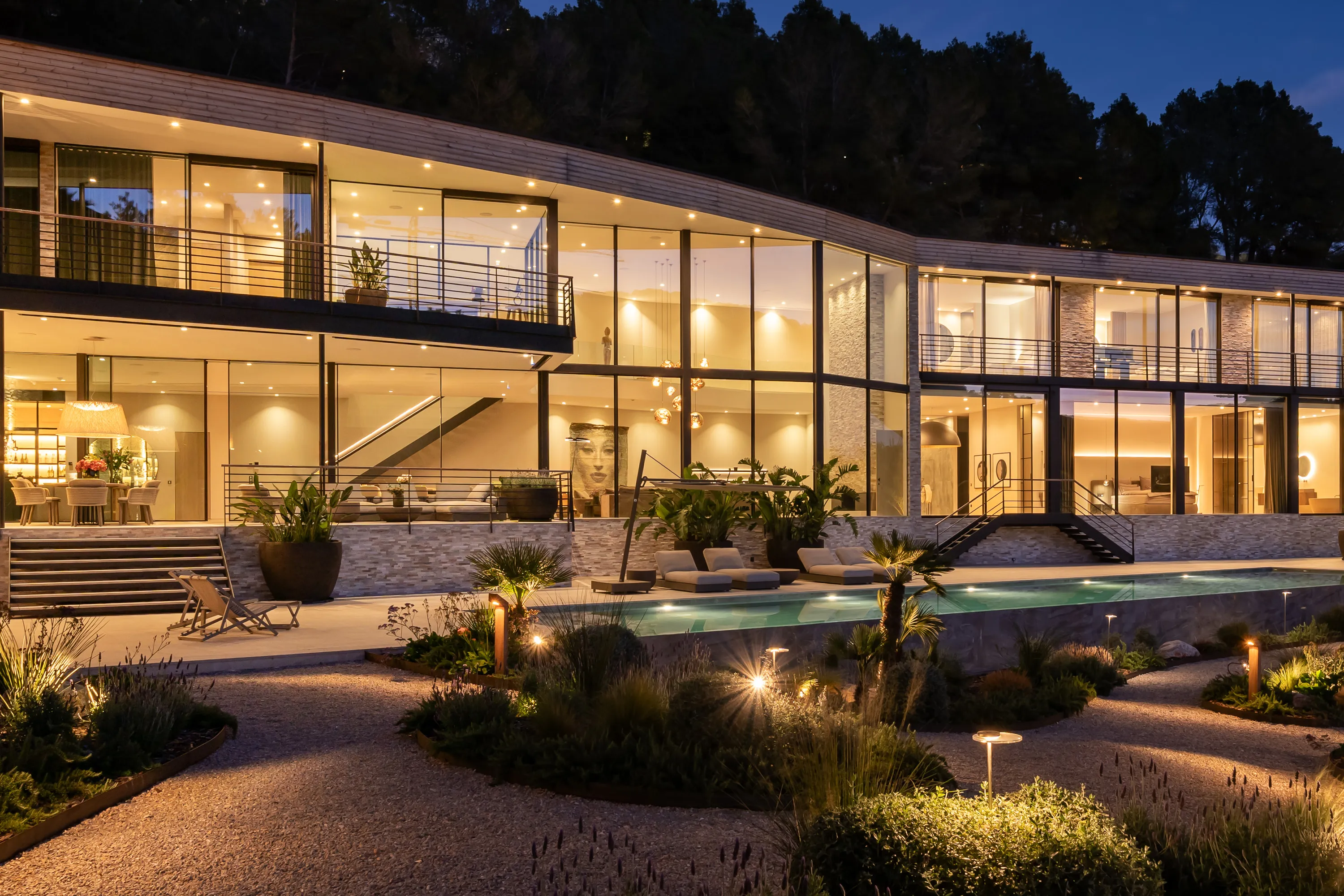 Villa moderna de diseño con vistas panorámicas en Son Vida-27