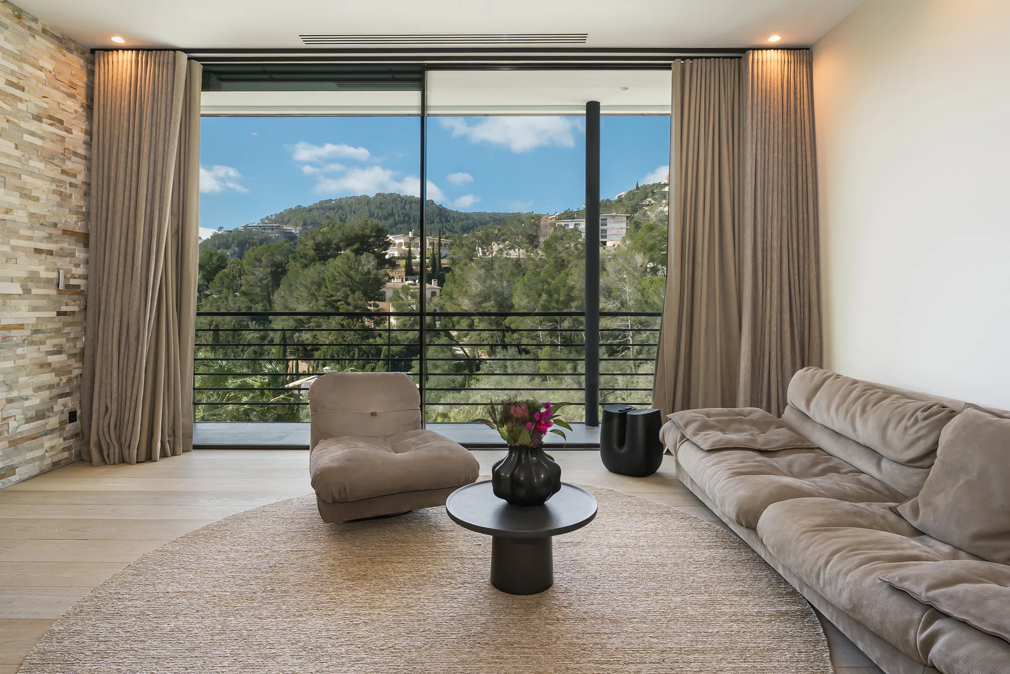 Modern designer villa with panoramic views in Son Vida-14