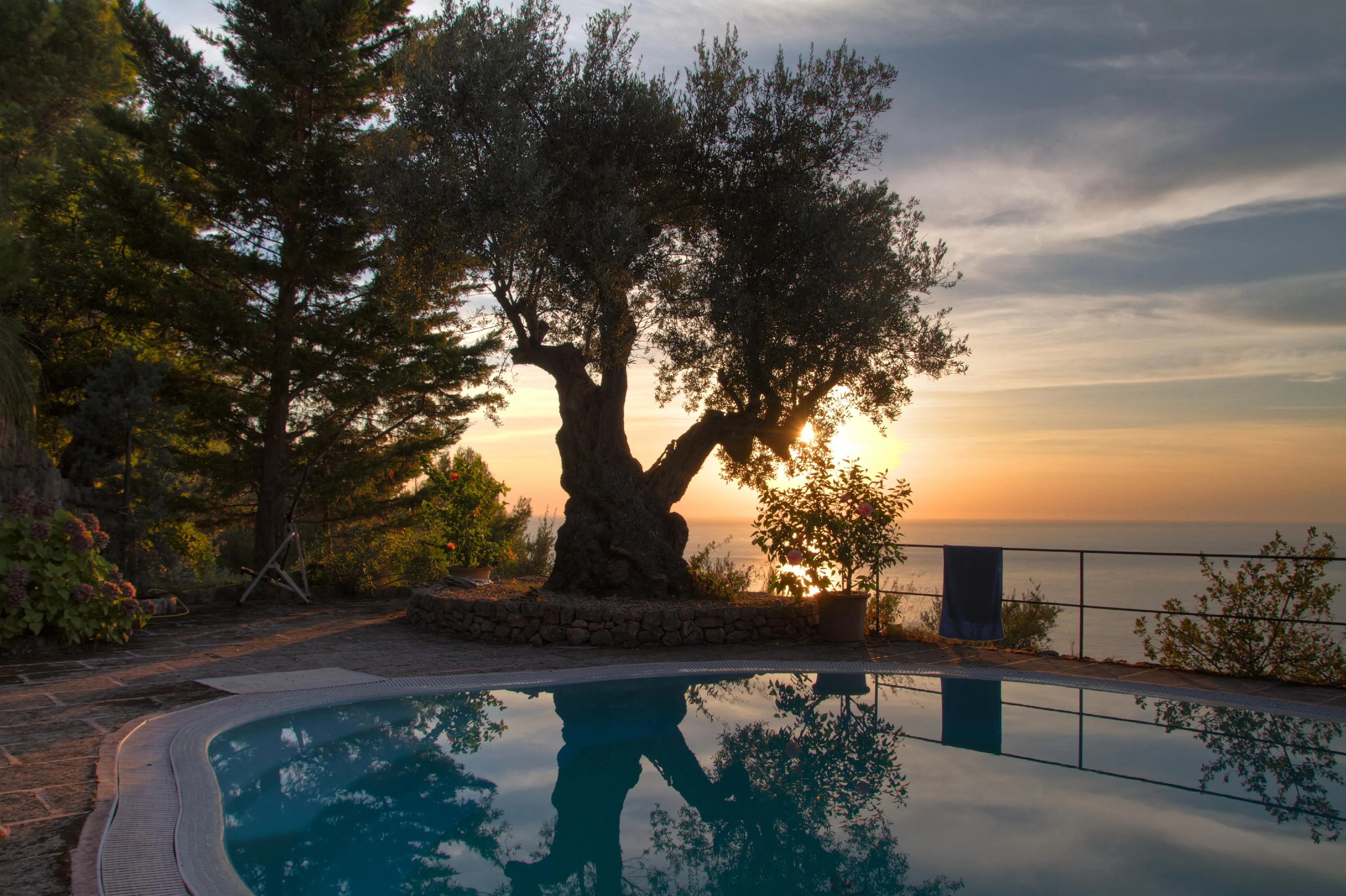 Finca romántica con impresionantes vistas al mar y puestas de sol-19