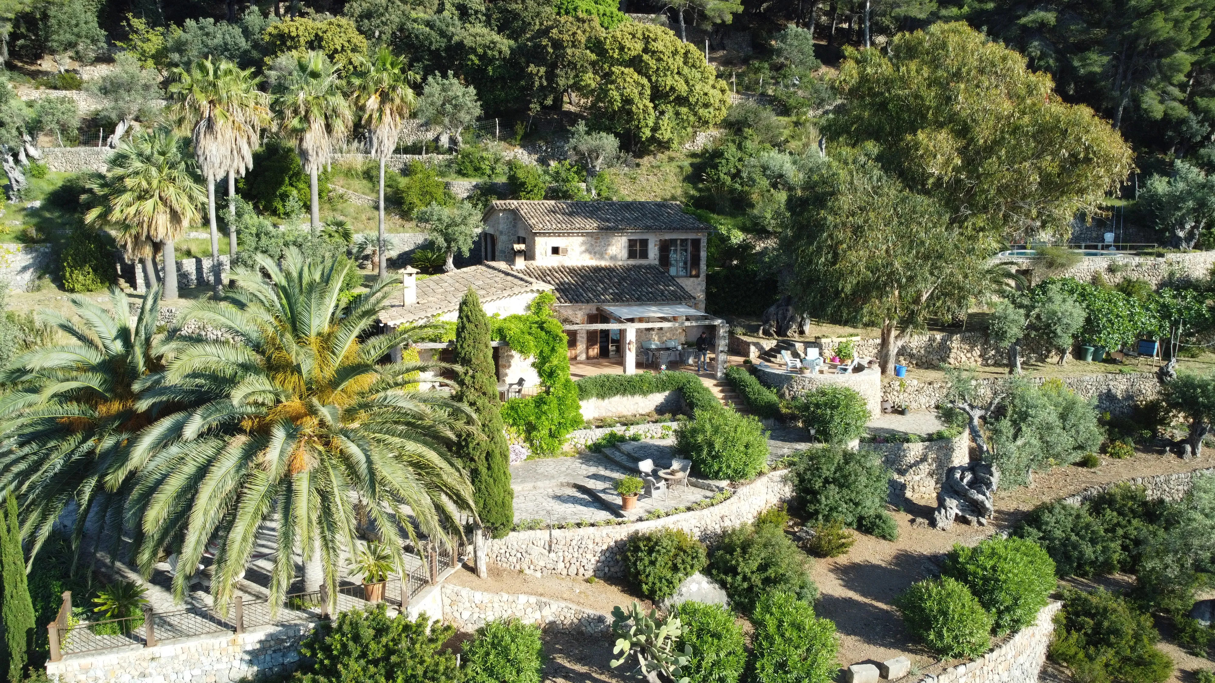 Finca romántica con impresionantes vistas al mar y puestas de sol-1