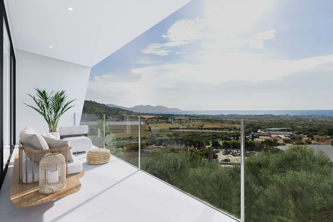 Vila de nova construcció amb vista al mar en Son Servera-6