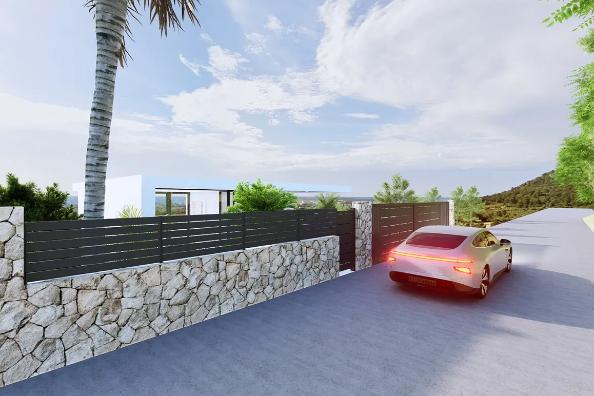 Vila de nova construcció amb vista al mar en Son Servera-12