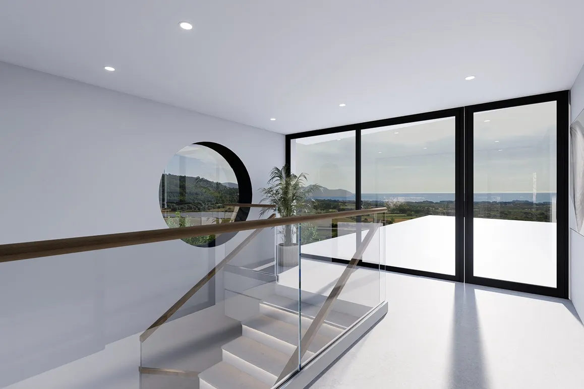 Vila de nova construcció amb vista al mar en Son Servera-7