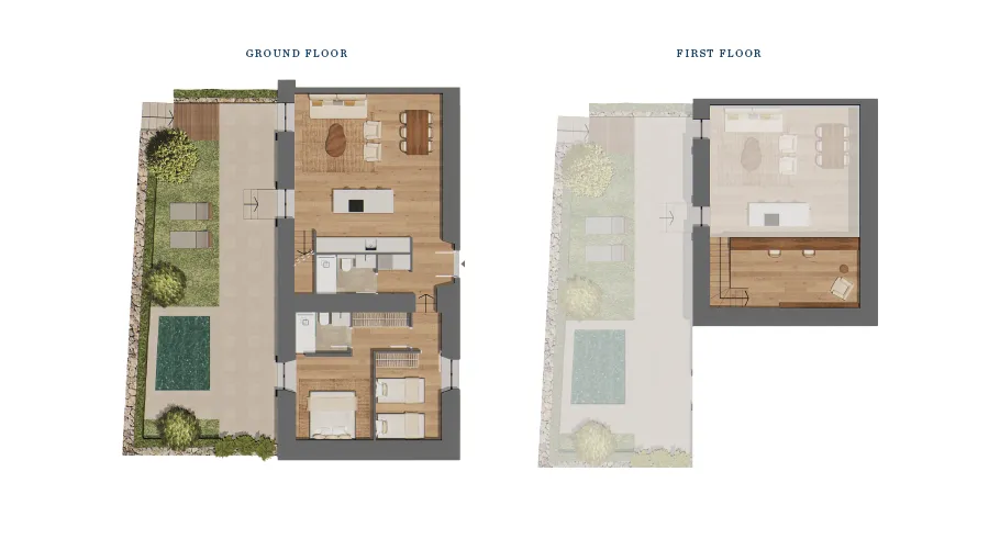 Esclusivo appartamento esposto a ovest con piscina privata nella storica Possessione di Maiorca Son Xigala-23