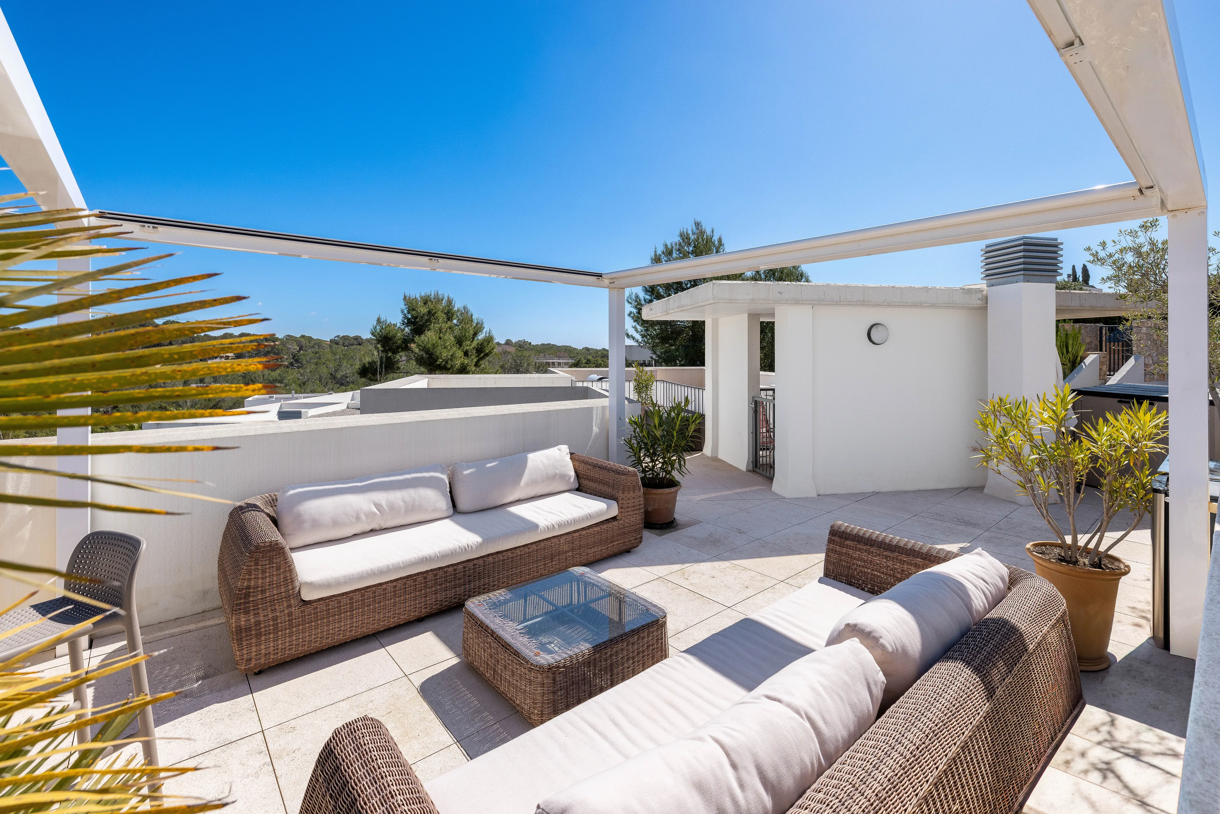 Penthouse med havudsigt, tagterrasse og udsigt til Palmas katedral-14