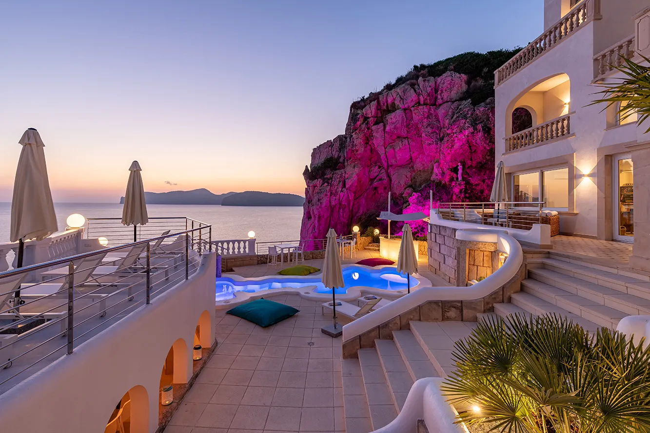 Spectacularly located seafront villa-21