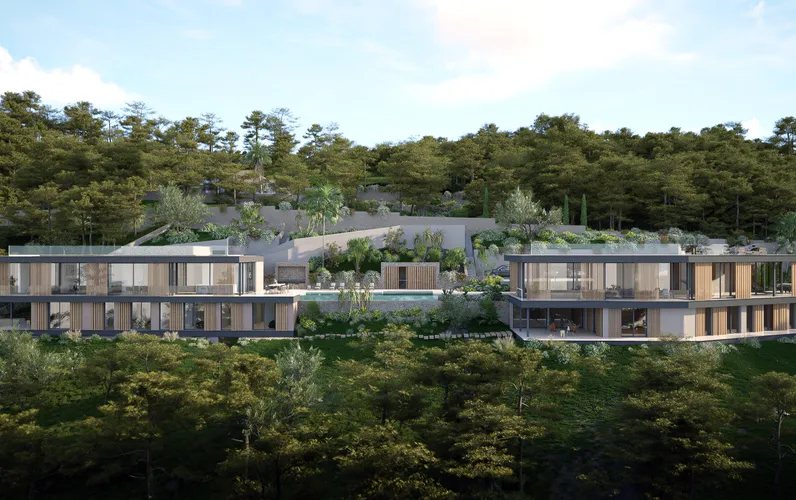 Duża działka budowlana z widokiem na morze, licencją i projektem budowlanym