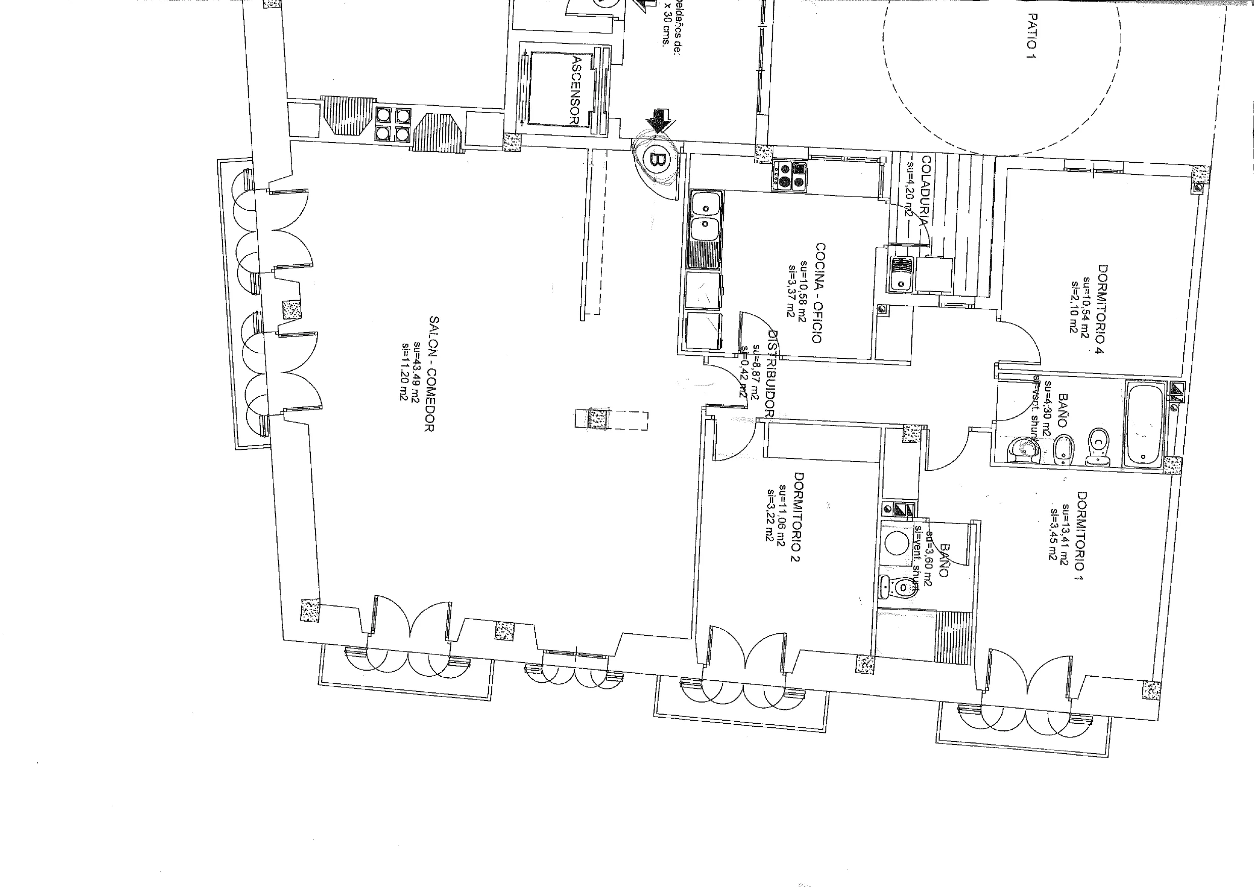 Elegant appartement met twee parkeerplaatsen vlakbij de kathedraal-14