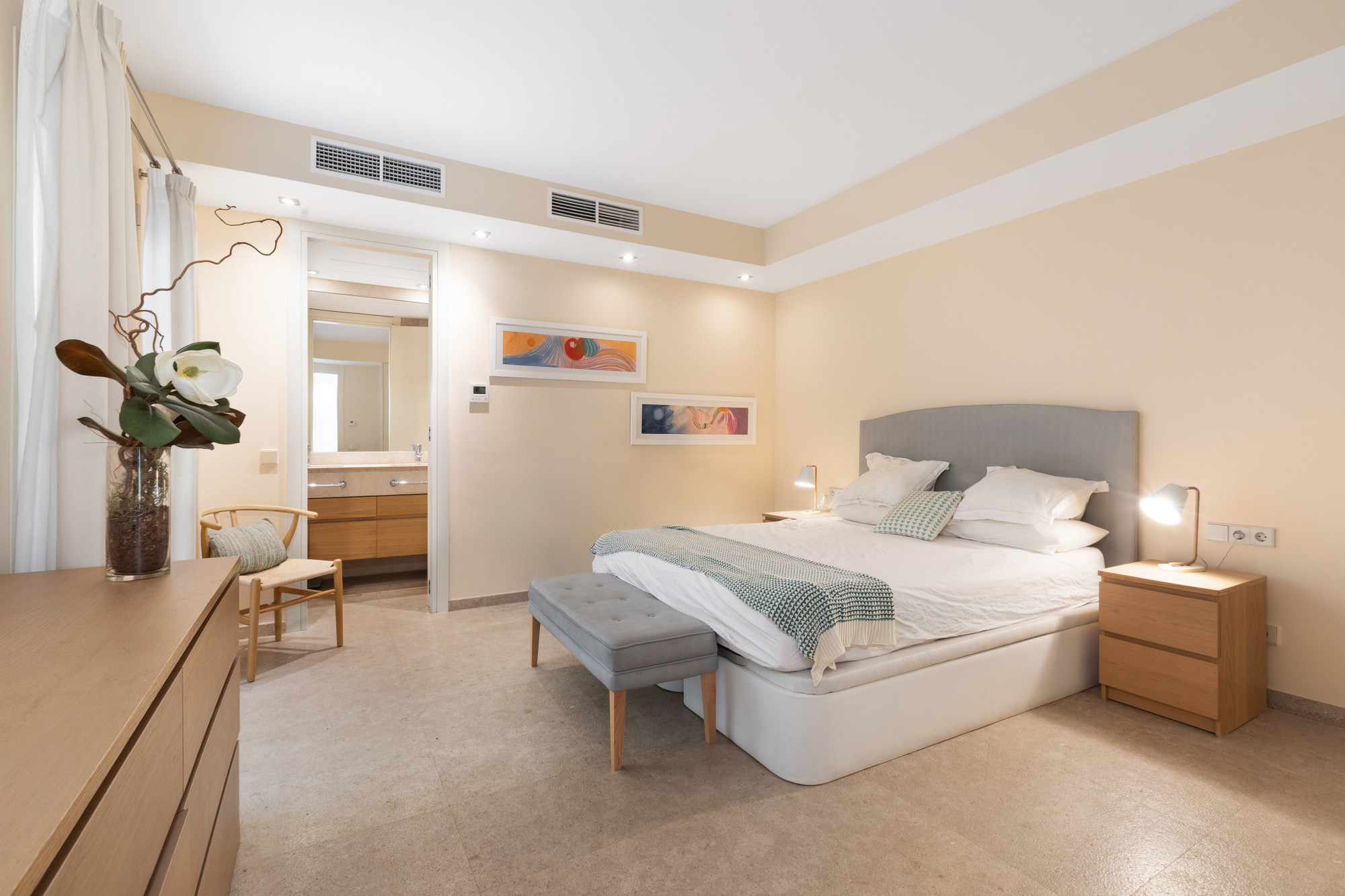 Light-Flooded, modern Apartment in an Exclusive Community in Cas Català-9