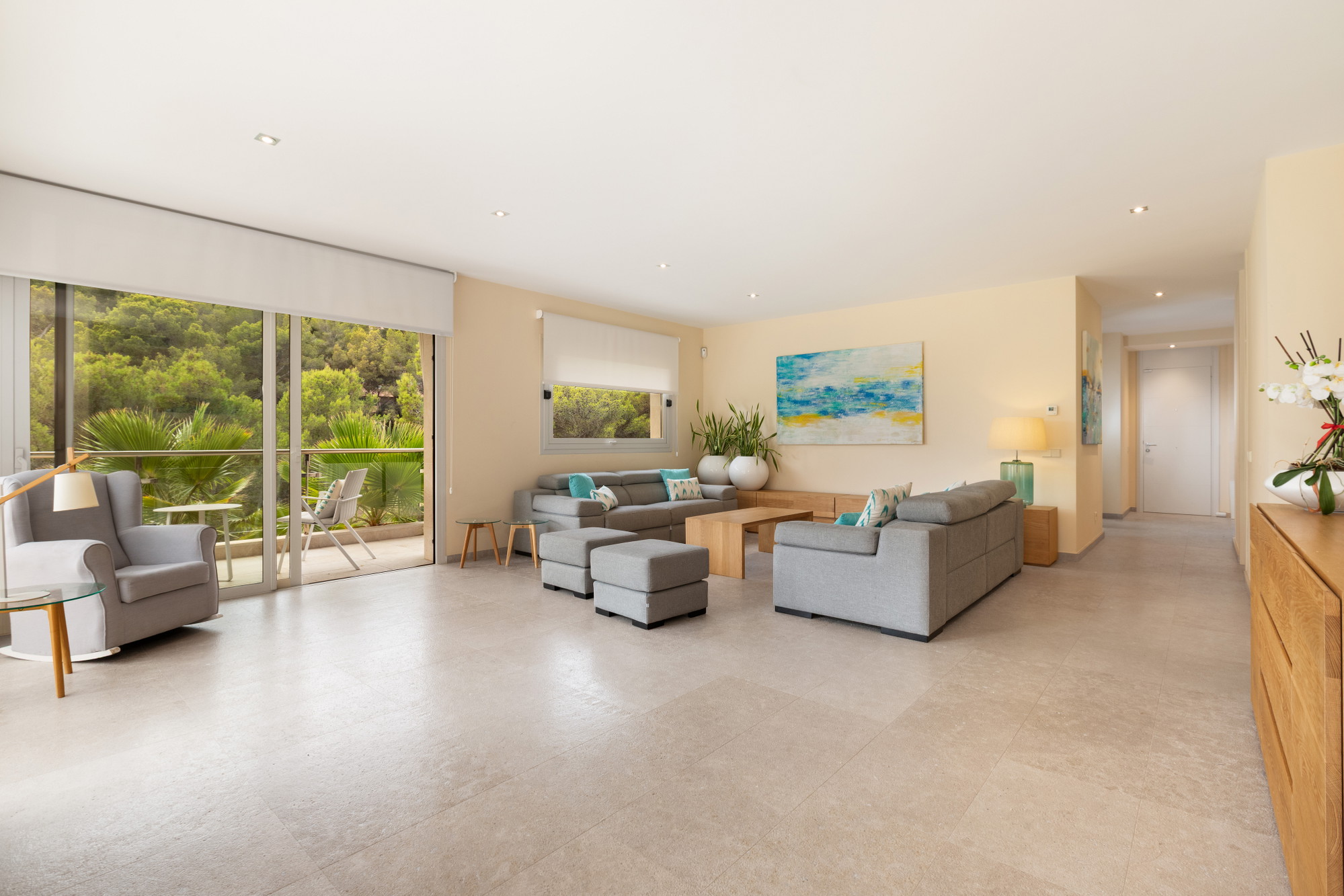 Light-Flooded, modern Apartment in an Exclusive Community in Cas Català-5
